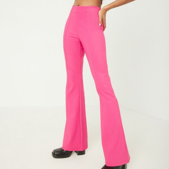 LAST CHANCE❗NWT GARAGE Odessa Flare Pant "Rose Violet" Pink Small - Picture 1 of 7